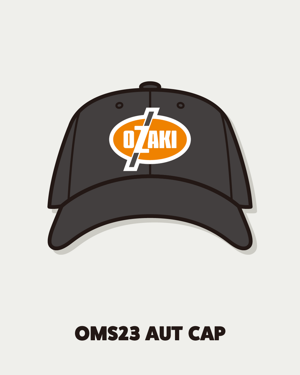 OMS23A キャップ – Hiroya Ozaki Official Store