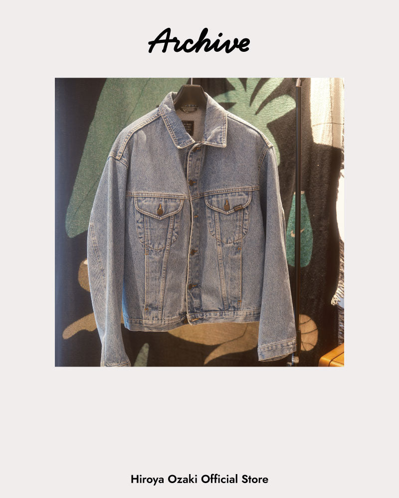 (Archive) UNITED COLORS OF BENETTON Vintage Denim Jacket Remake - front