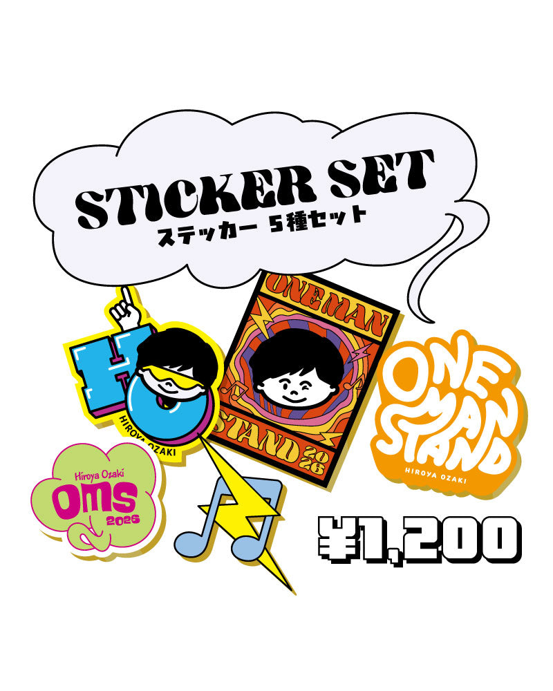 OMS26 ステッカーセット（5枚入り）