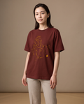 FROM THAT TOWN Tシャツ（バーガンディ）