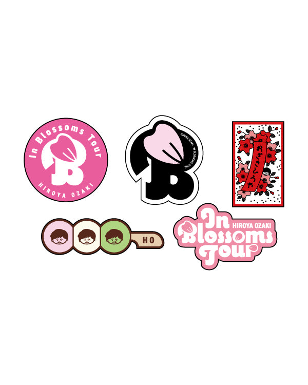IN BLOSSOMS STICKER SET