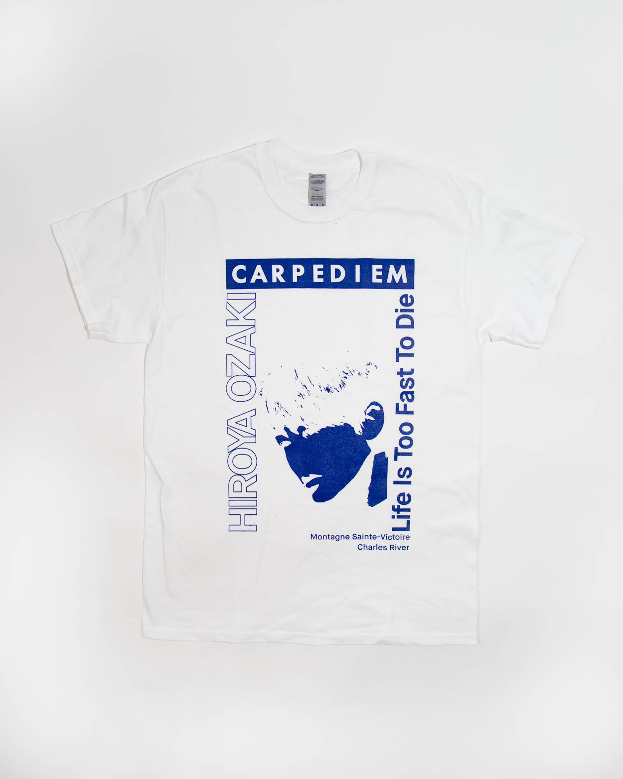 "CARPEDIEM" GRAPHIC TSHIRT (WHITE)