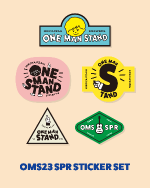 OMS23 SPRING ステッカー（5枚セット）