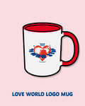 OMS22A LOVE WORLD LOGO MUG