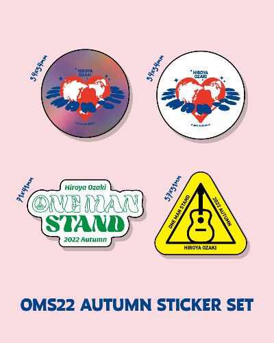 OMS22 AUTUMN ステッカー（4枚セット）